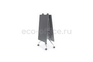 Стол большой со складной столешницей 320 см на колесах PIEGO 151013 Black / Black фото