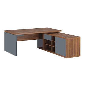 Стол рабочий на опорной креденции правый Zion ZIO28510339 фото