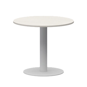 Стол круглый Protech АМ-Д90 Ясень шимо/Белый фото