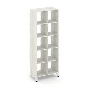Каркас стеллажа 5 яр. STYLE PROJECT SN.KS-520 Дуб Наварра/Металл Белый фото