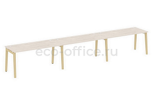 Рабочая станция на 3 рабочих места ONIX WOOD OW.RS-3.4.7 Денвер Светлый / Дуб Светлый фото