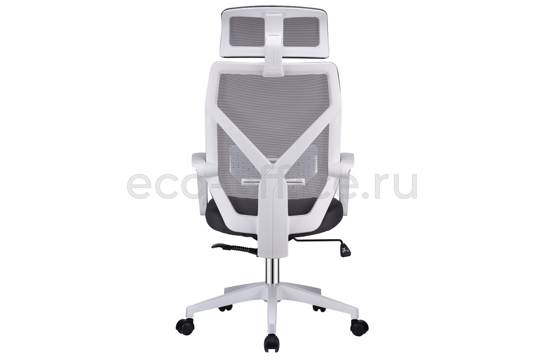 Кресло RV Chair OLIVER W-203 AC Белый пластик / Серая сетка  стоимость