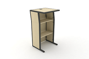 Трибуна DESK DK-TR Клён / Антрацит металл фото