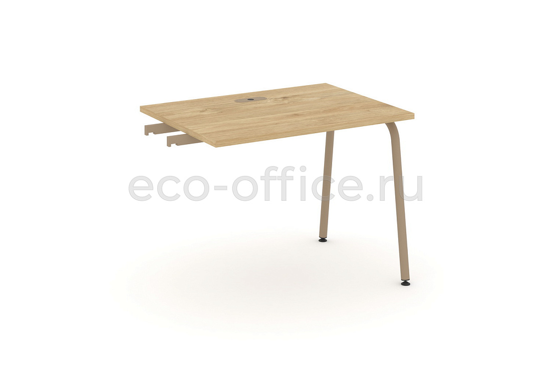 Стол приставка к опорным тумбам ESTETICA ES.SPR-1-LK Тиквуд Светлый купить в Москве