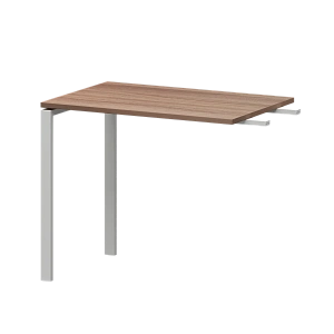 Бриф-приставка на металлокаркасе Protech АМ-090.60 Темный шимо/Белый фото