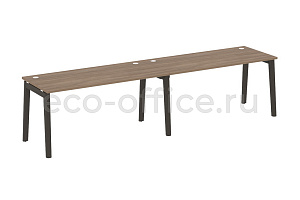 Рабочая станция на 2 рабочих места ONIX WOOD OW.RS-2.4.7 Дуб Аризона / Дуб Тёмный фото