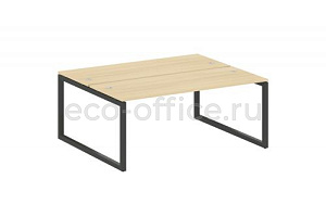 Рабочая станция METAL SYSTEM QUATTRO 5x5 50БО.РАС-СП-2.5 Акация Лорка / Антрацит металл фото
