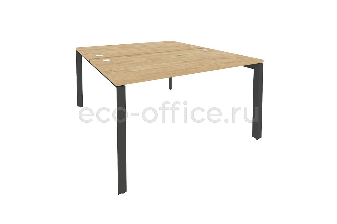 Рабочая станция на П-образном м/к ONIX O.MP-D.RS-2.3.8 Тиквуд Светлый / Антрацит металл  стоимость