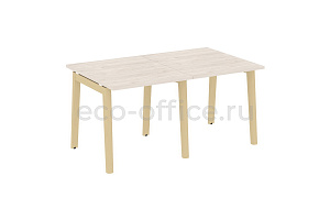 Стол переговорный (2 столешницы) ONIX WOOD OW.PRG-2.0 Денвер Светлый / Дуб Светлый фото