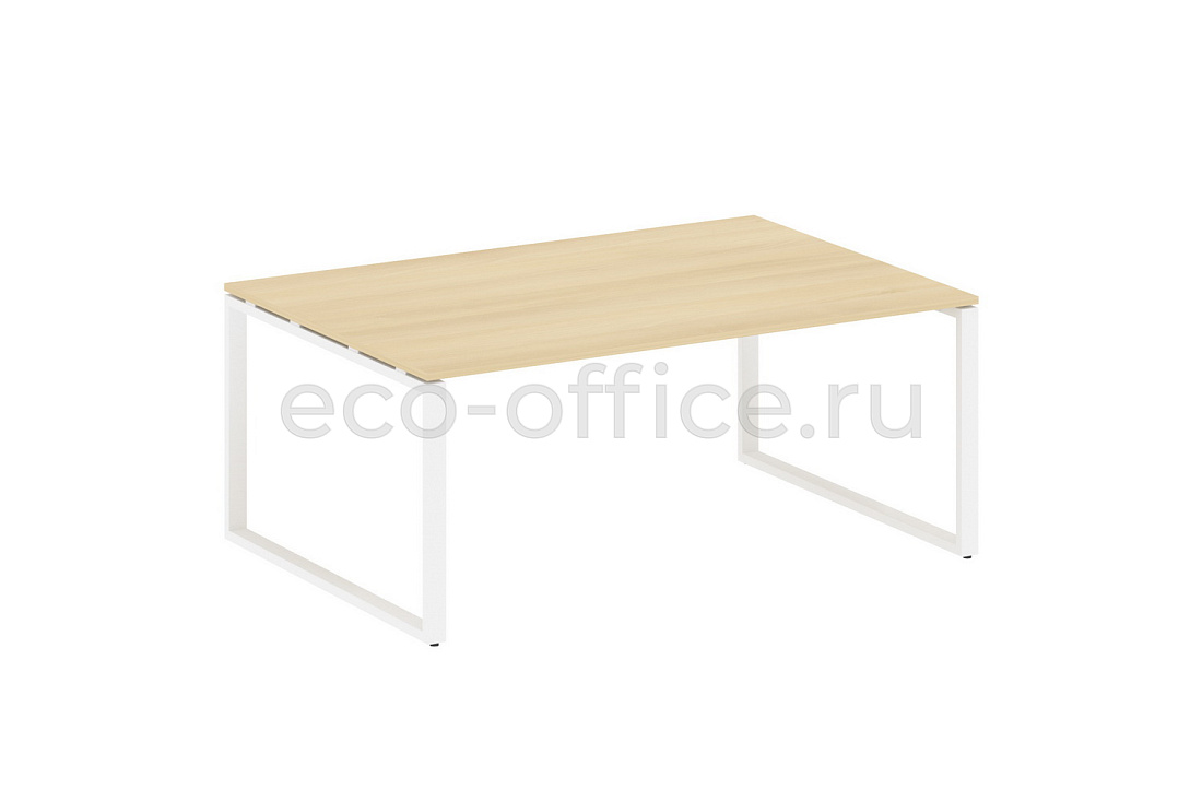 Стол переговорный (1 столешница) METAL SYSTEM STYLE БО.ПРГ-1.5 Акация Лорка / Белый металл  стоимость