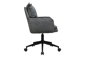Кресло ECO-CHAIR ALEN 9-237 Серый вельветовый велюр фото
