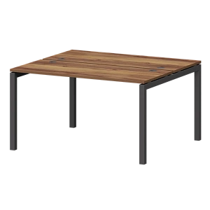 Бенч двойной на металлокаркасе Protech СМС2-П-16К.120.Пр50 Таксония/Антрацит фото