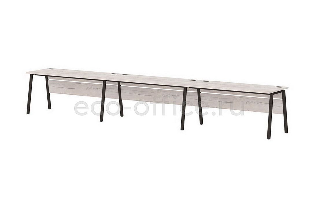 Линейный кластер на 3 рабочих места LAVANA STEEL T-152 Таксония Светлая  стоимость