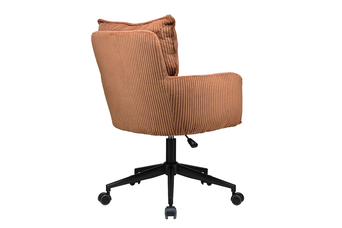 кресло eco-chair alen 9-237 коричневый вельветовый велюр фото
