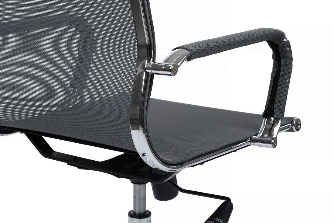 Кресло руководителя RV Chair HUGO 6001-1SE Серая сетка  стоимость