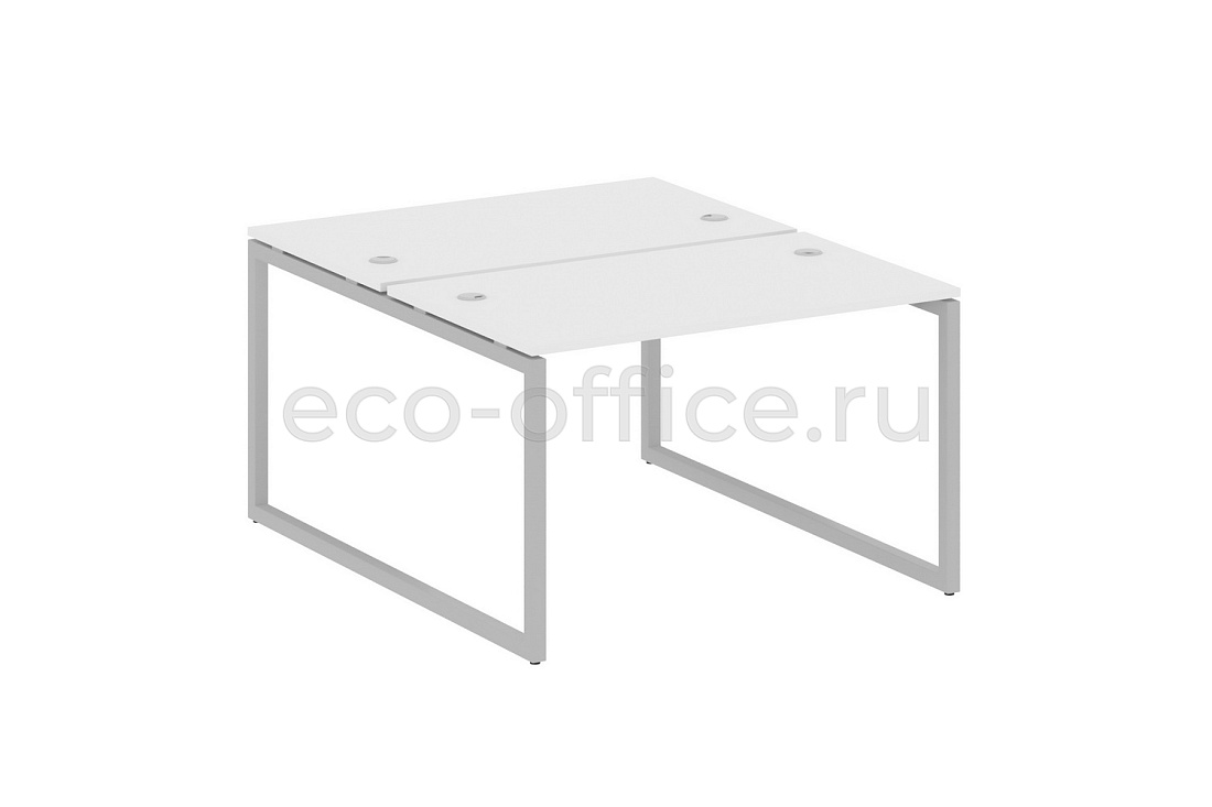 Рабочая станция криволинейная METAL SYSTEM QUATTRO 4x4 40БО.РАС-СА-2.2 Белый / Серый металл  стоимость