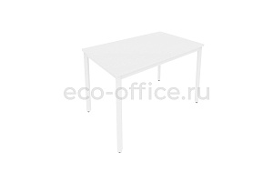 Стол письменный на металлокаркасе SLIM SYSTEM С.СП-4 Белый / Белый металл фото