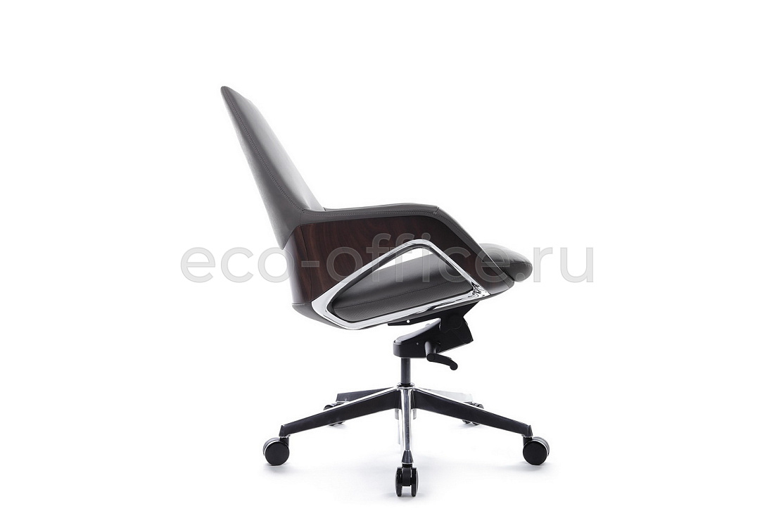 Кресло руководителя RV Design AURA-M FK005-B Антрацит кожа  стоимость