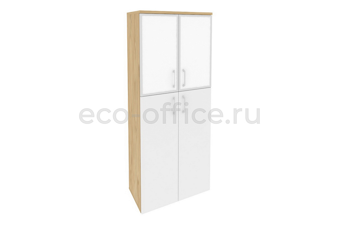Шкаф высокий широкий ONIX O.ST-1.7 R white Тиквуд Светлый / Белый Бриллиант  стоимость