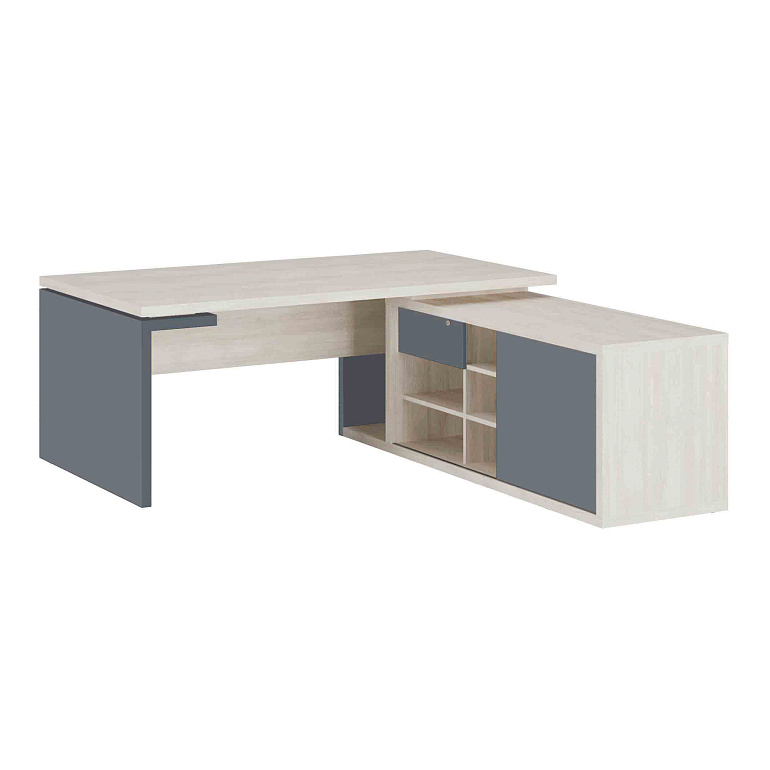 стол письменный на опорной креденции, правый zion zio28510329 фото