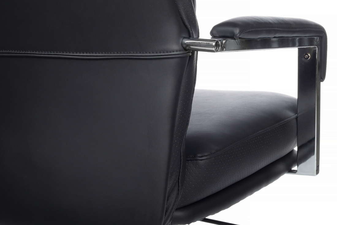 кресло rv chair leon-m b916 чёрная экокожа фото