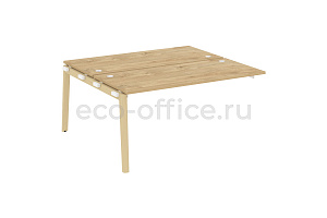 Наборный элемент рабочей станции на 2 рабочих места ONIX WOOD OW.2.NRS-4.7 Тиквуд Светлый / Дуб Светлый фото