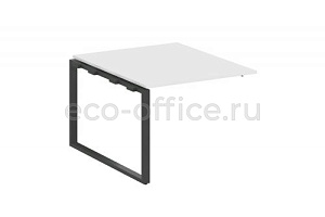 Проходной наборный элемент переговорного стола METAL SYSTEM STYLE БО.ППРГ-1 Белый / Антрацит металл фото
