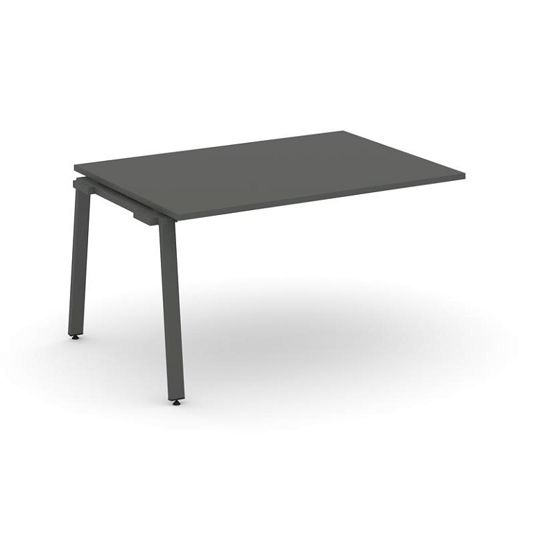 проходной наб. элем. перег. стола style project sn-6a.nsprg-001.3 антрацит/металл антрацит фото