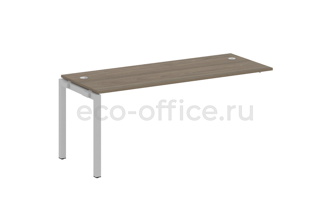 Проходной наборный элемент METAL SYSTEM QUATTRO 5x5 50БП.ПРС-СП-1.5 Вяз Благородный / Серый металл купить в Москве
