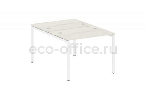 Рабочая станция METAL SYSTEM QUATTRO 4x4 40БП.РАС-СП-2.1 Дуб Наварра / Белый металл фото