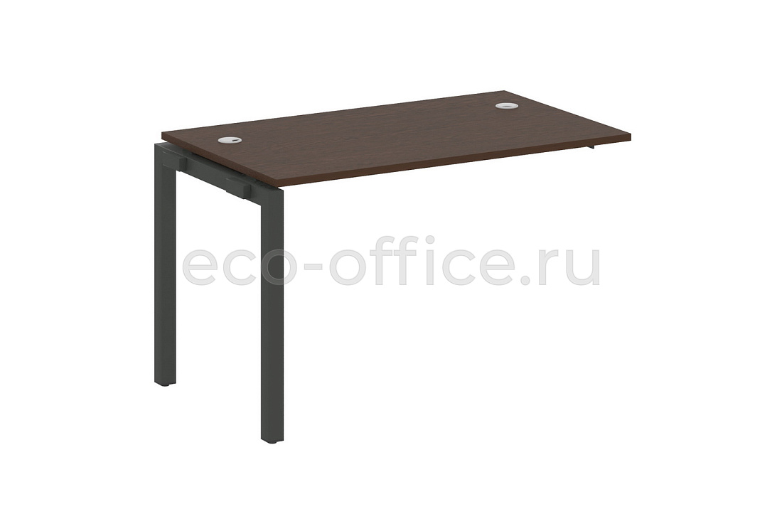 Проходной наборный элемент METAL SYSTEM QUATTRO 5x5 50БП.ПРС-СП-1.2 Венге Цаво / Антрацит металл купить в Москве