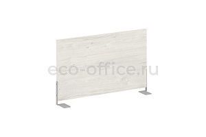 Экран для стола боковой L600 METAL SYSTEM STYLE Б.ЭКР-60 Дуб Наварра / Серый металл фото