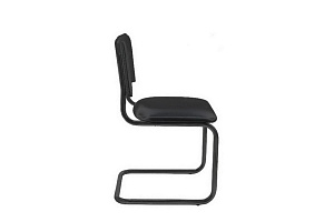Стул RV Chair СИЛЬВИЯ Чёрный / Чёрная экокожа фото