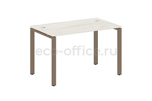 Стол письменный METAL SYSTEM STYLE БП.СП-2 Дуб Наварра / Мокко металл фото