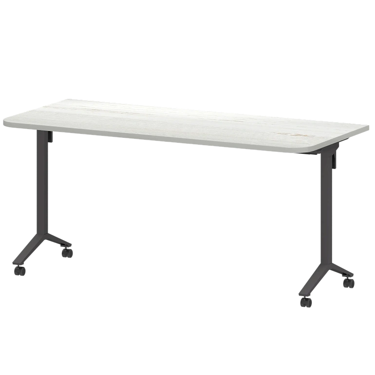 стол мобильный складной радиусный protech мб25-160.70р сосна винтер/антрацит фото