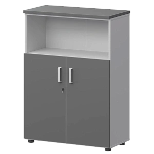 Шкаф Protech СМШ-38Д2 Тип2 Белый/Графит фото