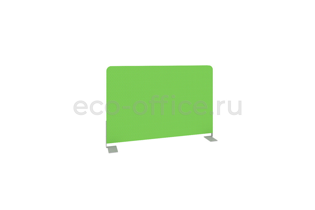 Экран тканевый для стола боковой L600 METAL SYSTEM STYLE Б.ТЭКР-60 Зелёная сетчатая ткань TW08 купить в Москве