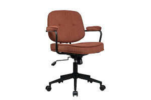 Кресло ECO-CHAIR CHESTER W-221T Коричневый велюр фото