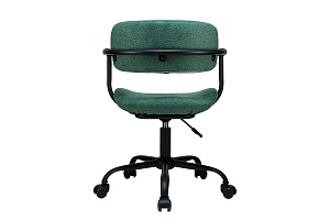 Кресло ECO-CHAIR KOLIN W-231 Сине-зелёная ткань фото