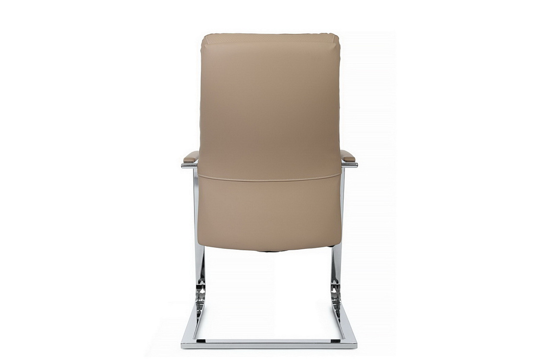 конференц-кресло rv chair leon-sf d916 бежевая экокожа фото