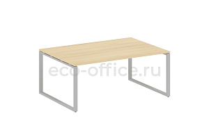 Стол переговорный (1 столешница) METAL SYSTEM STYLE БО.ПРГ-1.5 Акация Лорка / Серый металл фото