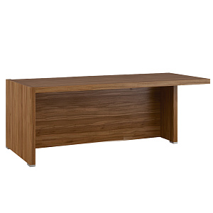 Стол письменный с асимметричными опорами, правый Solid SOL29710703 фото