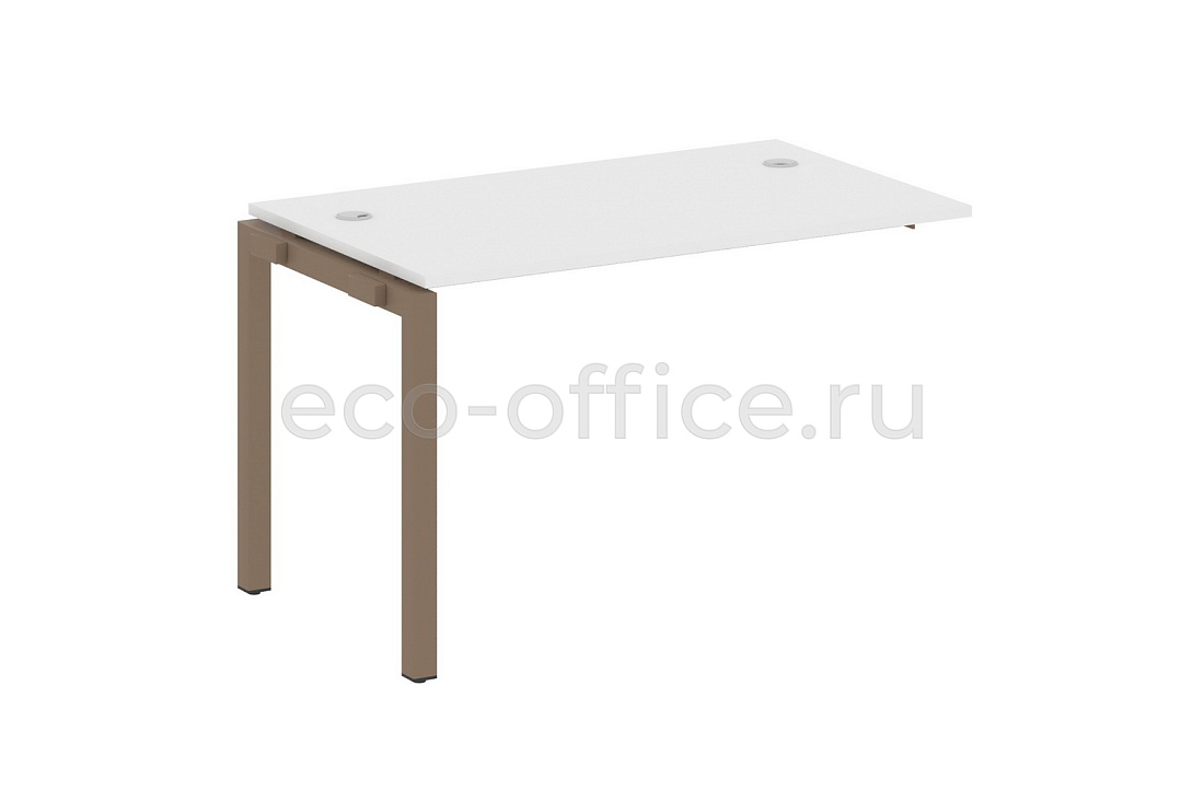 Проходной наборный элемент METAL SYSTEM QUATTRO 5x5 50БП.ПРС-СП-1.2 Белый / Мокко металл купить в Москве