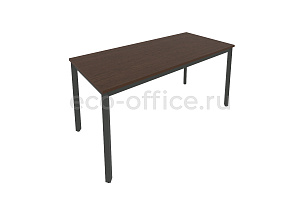 Стол письменный на металлокаркасе SLIM SYSTEM С.СП-6 Венге Цаво / Антрацит металл фото