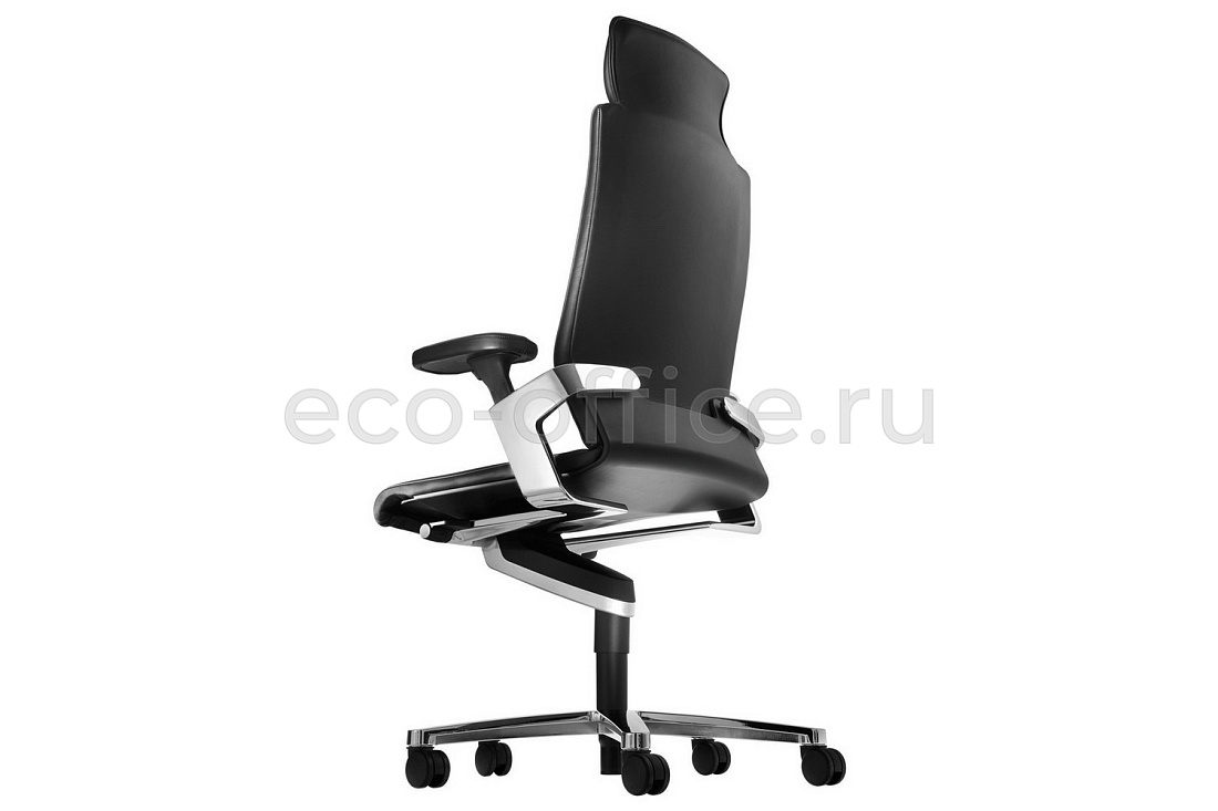Кресло руководителя Wilkhahn ON leather Чёрная кожа  стоимость