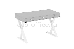 Стол на металлокаркасе HomeOffice VR.SP-1-118.M Серый / Белый металл фото
