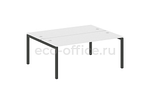 Рабочая станция METAL SYSTEM QUATTRO 5x5 50БП.РАС-СП-2.5 Белый / Антрацит металл фото