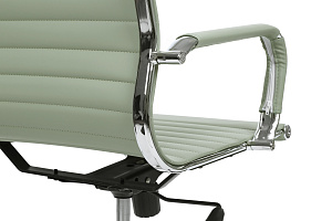 Кресло руководителя RV Chair HUGO 6002-1SE Зелёная экокожа фото