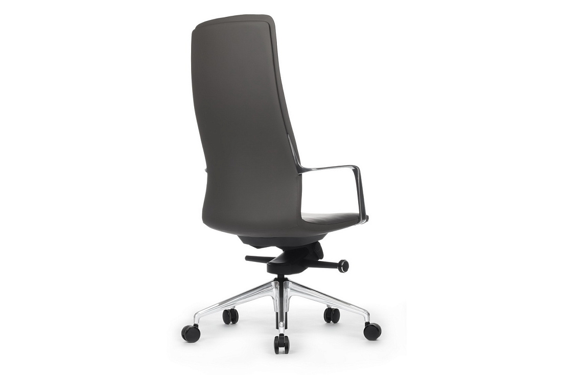 Кресло руководителя RV Design PLAZA FK004-A13 Антрацит кожа  стоимость
