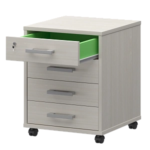 Тумба подкатная Protech АТЛ-04 Ясень шимо фото